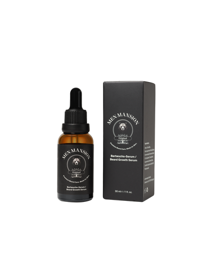 Men Mansion Bartpflegeserum – natürliches Serum für Bartwachstum und Pflege