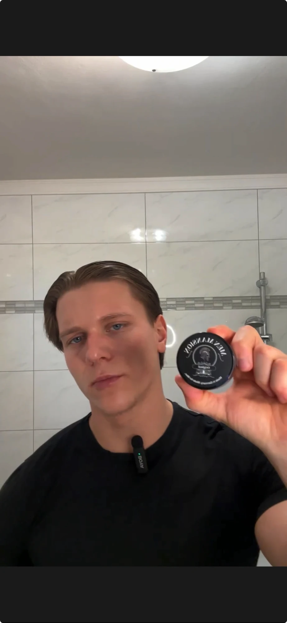 Creator Justus mit der Tallow Gesichtscreme