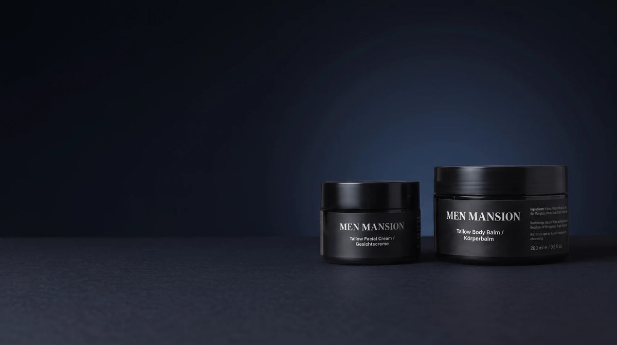 Tallow Gesichtscreme und Tallow Körperbalm aus dem Dry Skin Set